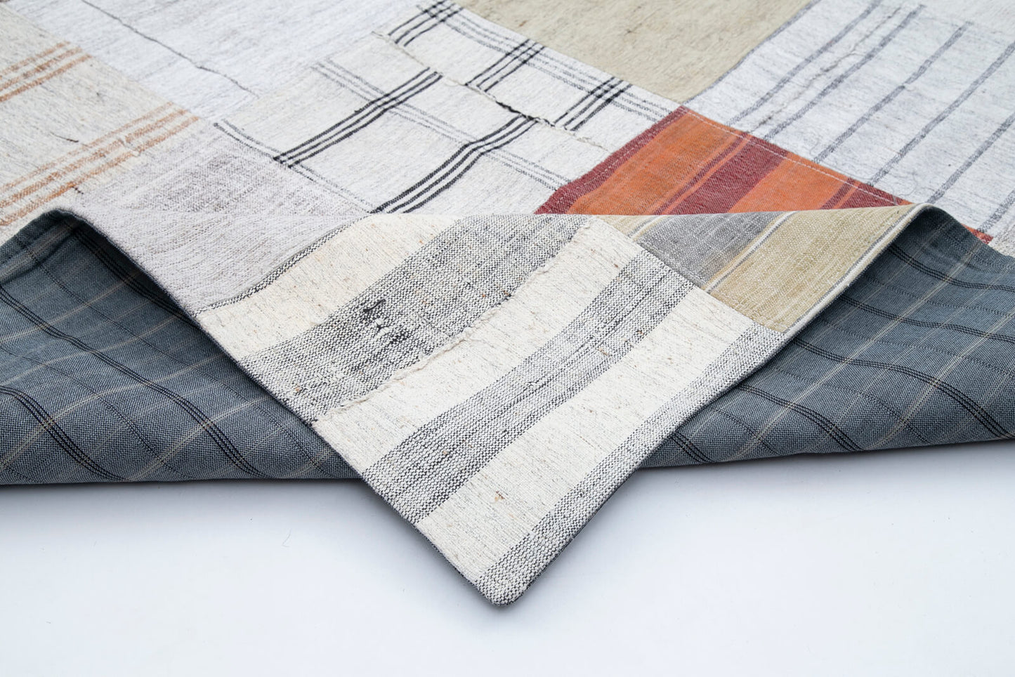 10x13 Multicolor Kilim Patchwork Rug - 30583