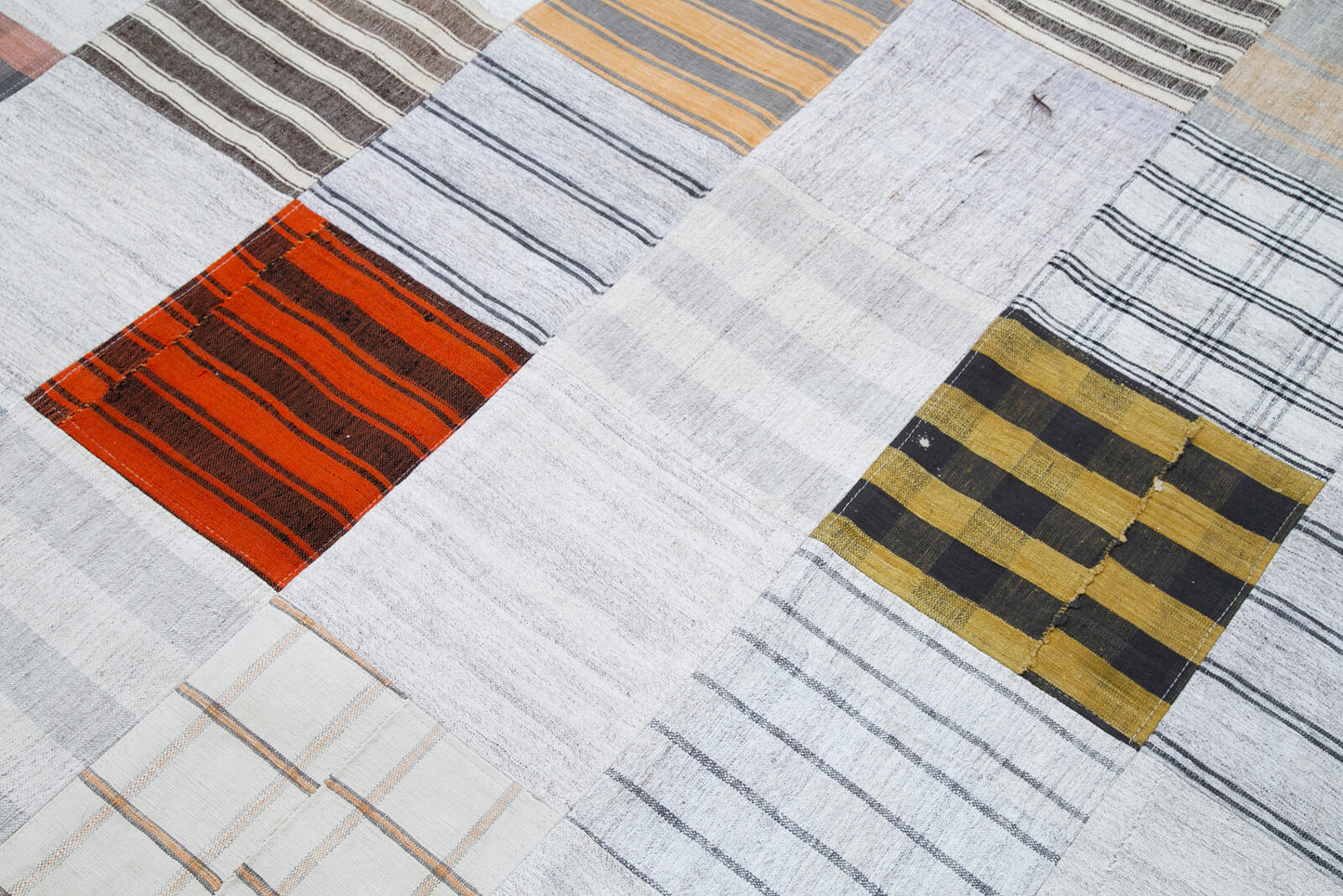 10x13 Multicolor Kilim Patchwork Rug - 30583