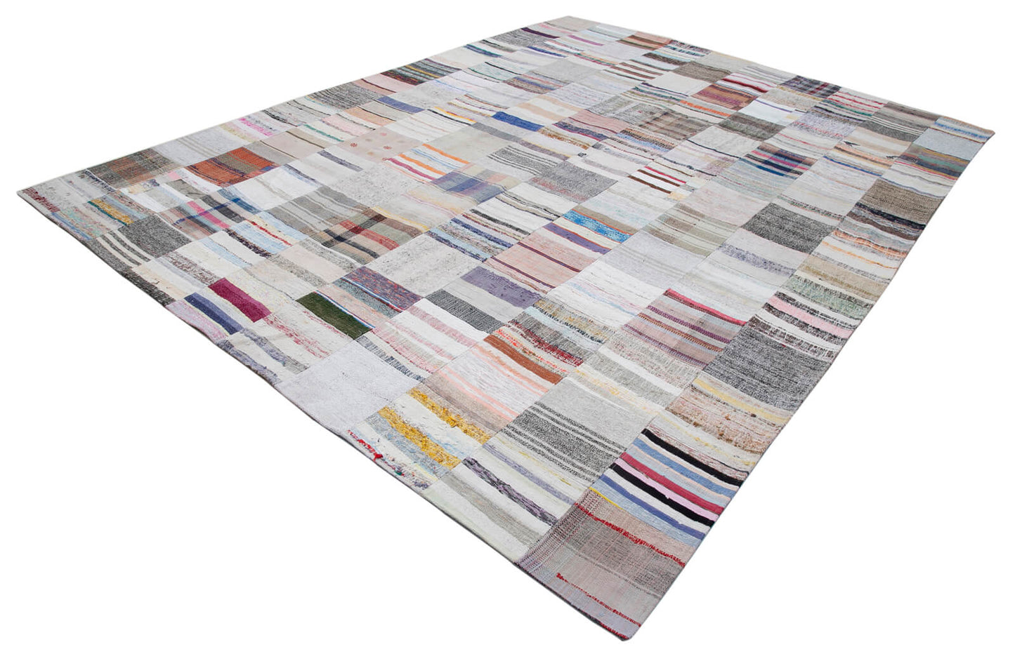 10x13 Multicolor Kilim Patchwork Rug - 30587