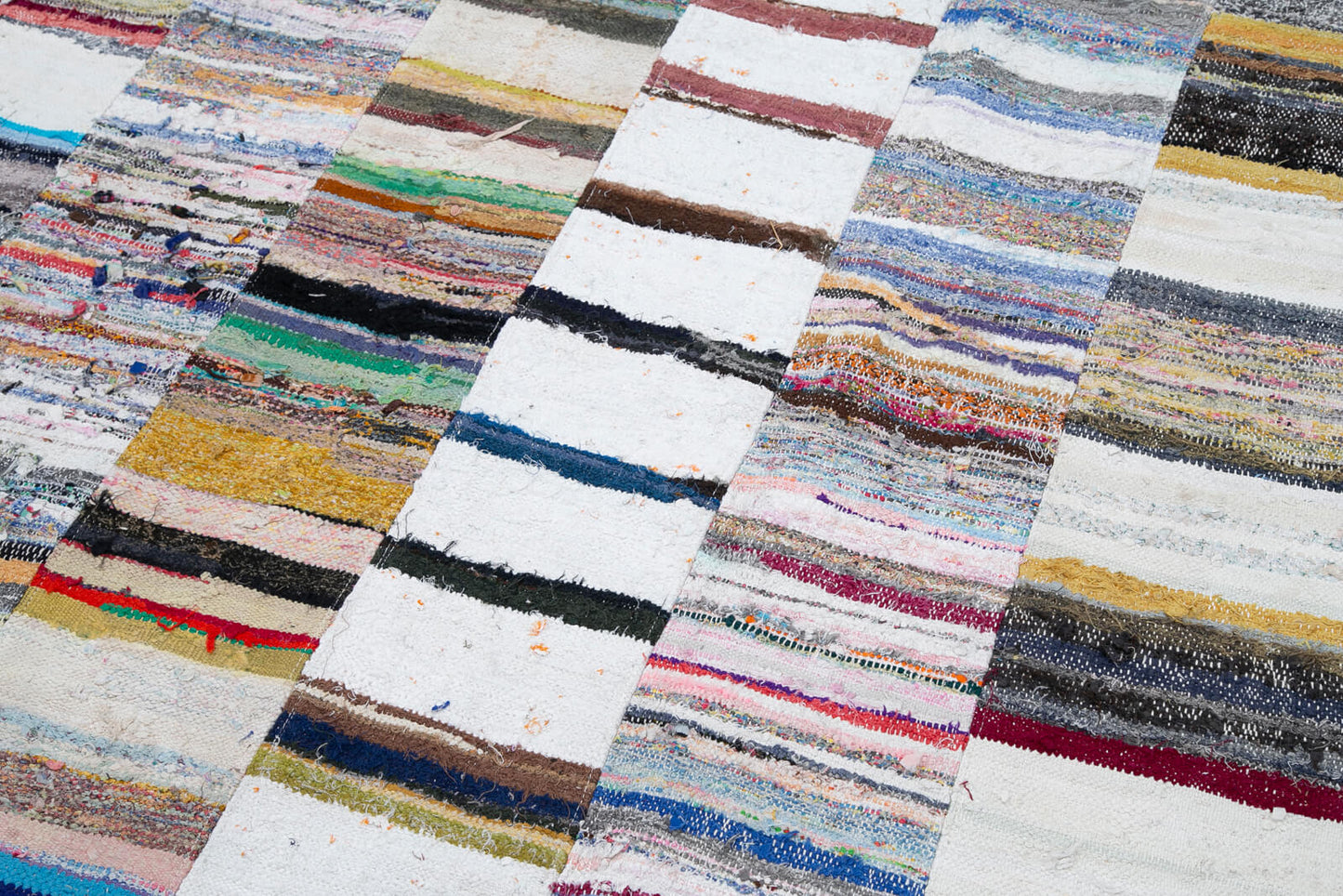 7x10 Multicolor Kilim Patchwork Rug - 30598