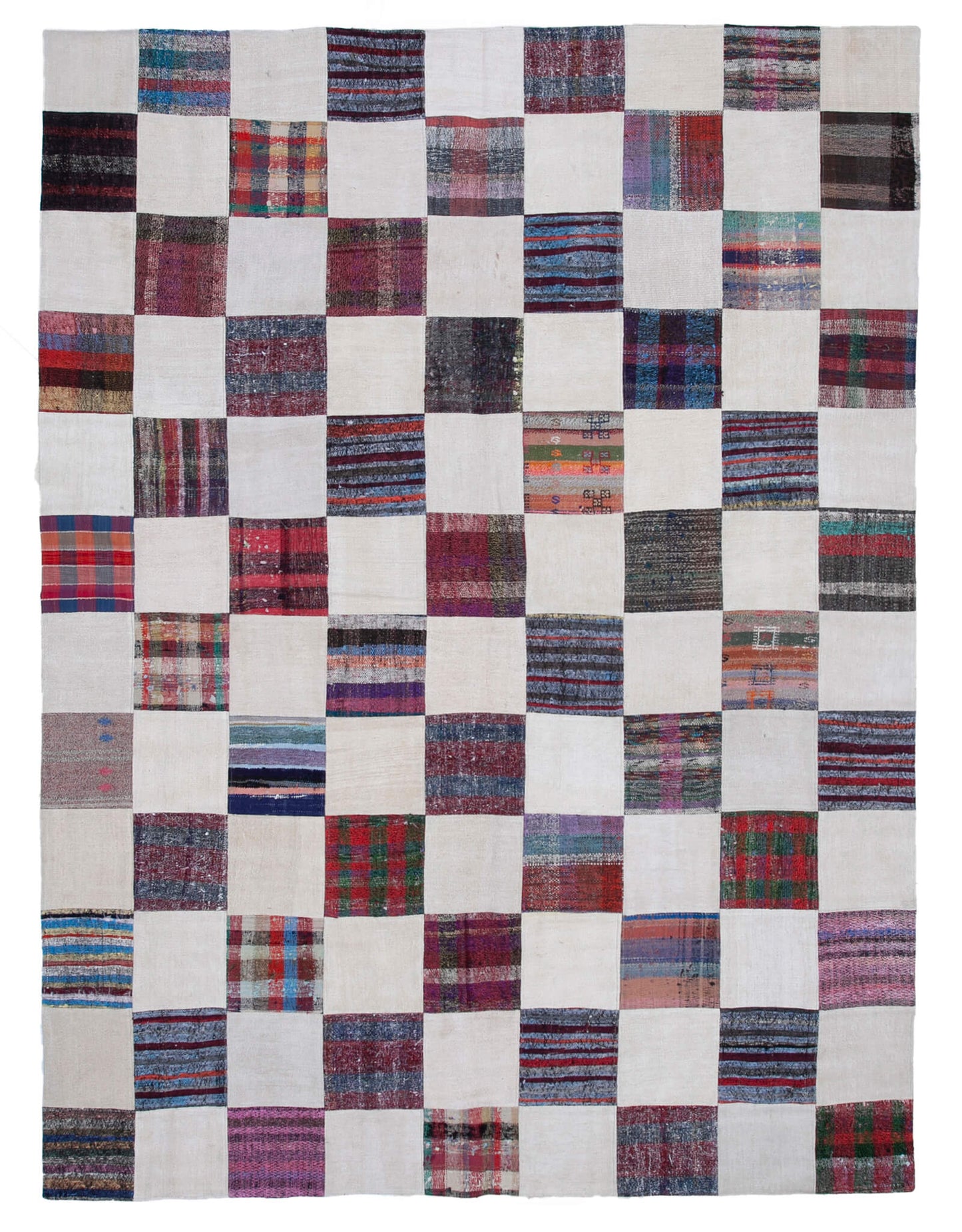 9x12 Multicolor Kilim Patchwork Rug - 30619