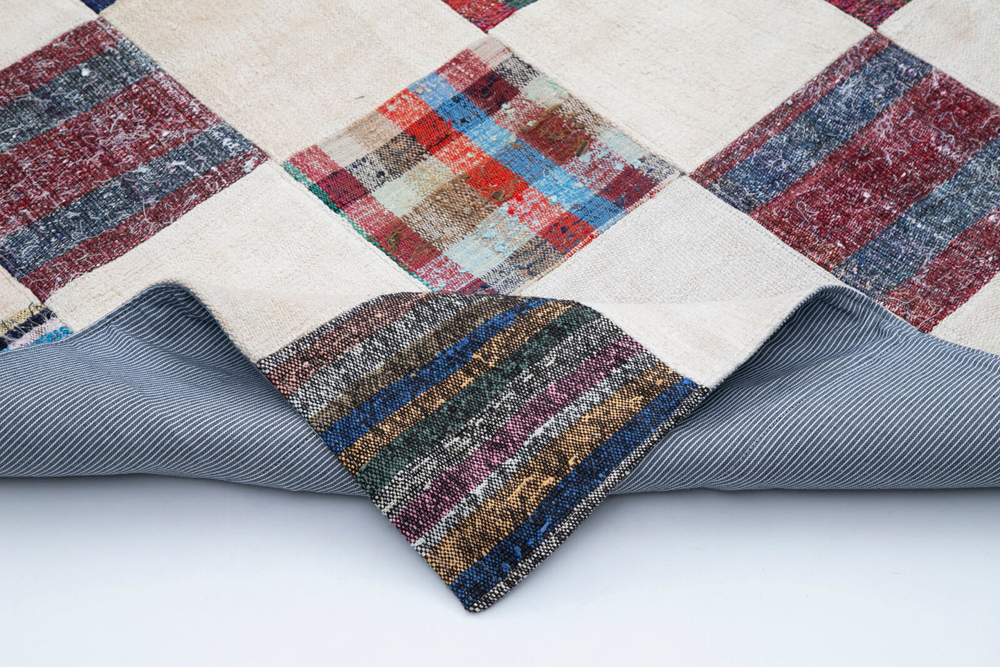 9x12 Multicolor Kilim Patchwork Rug - 30619