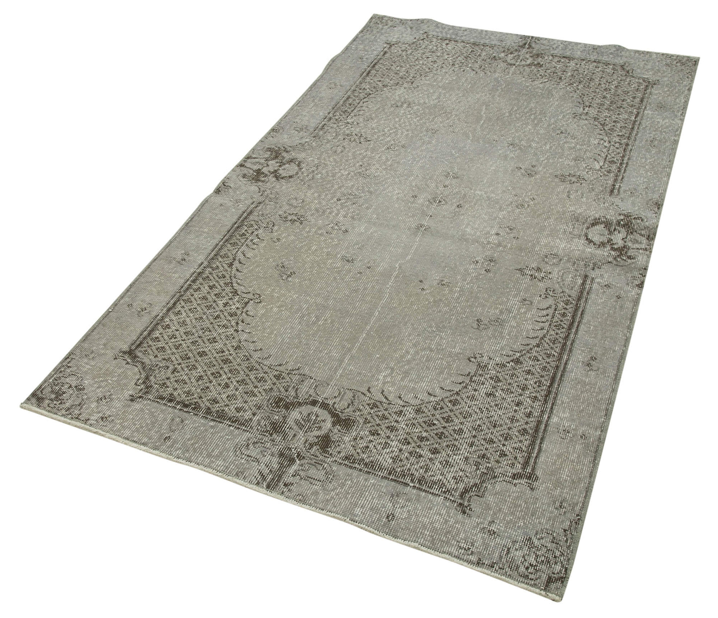 4x7 Grey Overdyed Rug - 31200