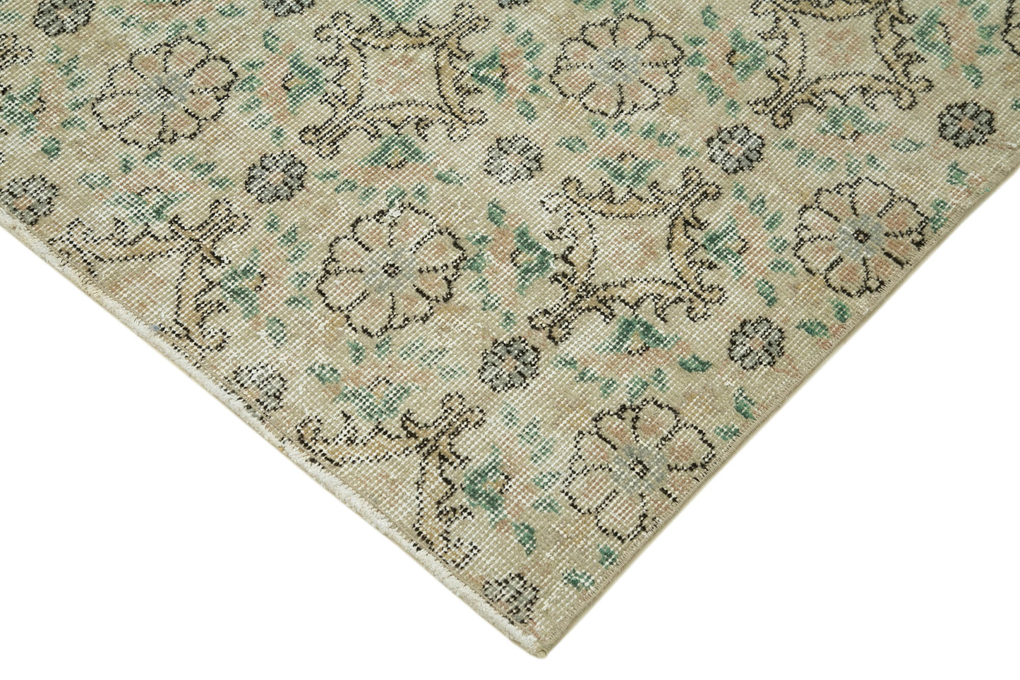4x7 Beige Overdyed Rug - 31238
