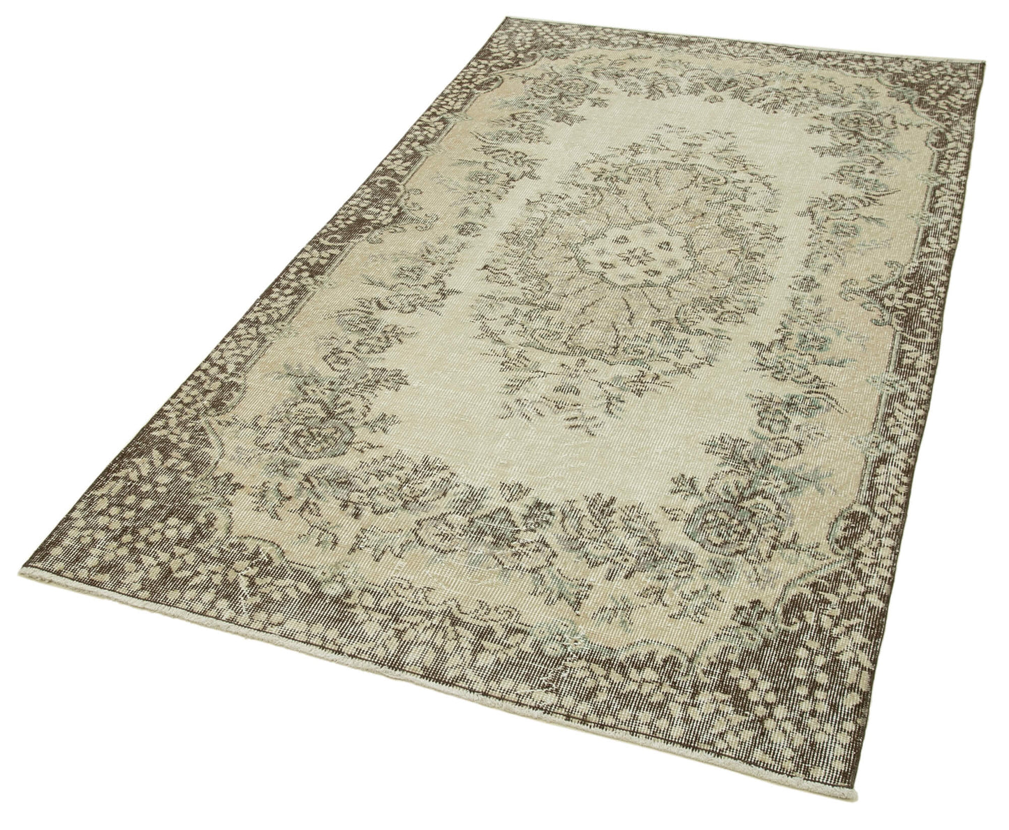 4x7 Beige Overdyed Rug - 31243