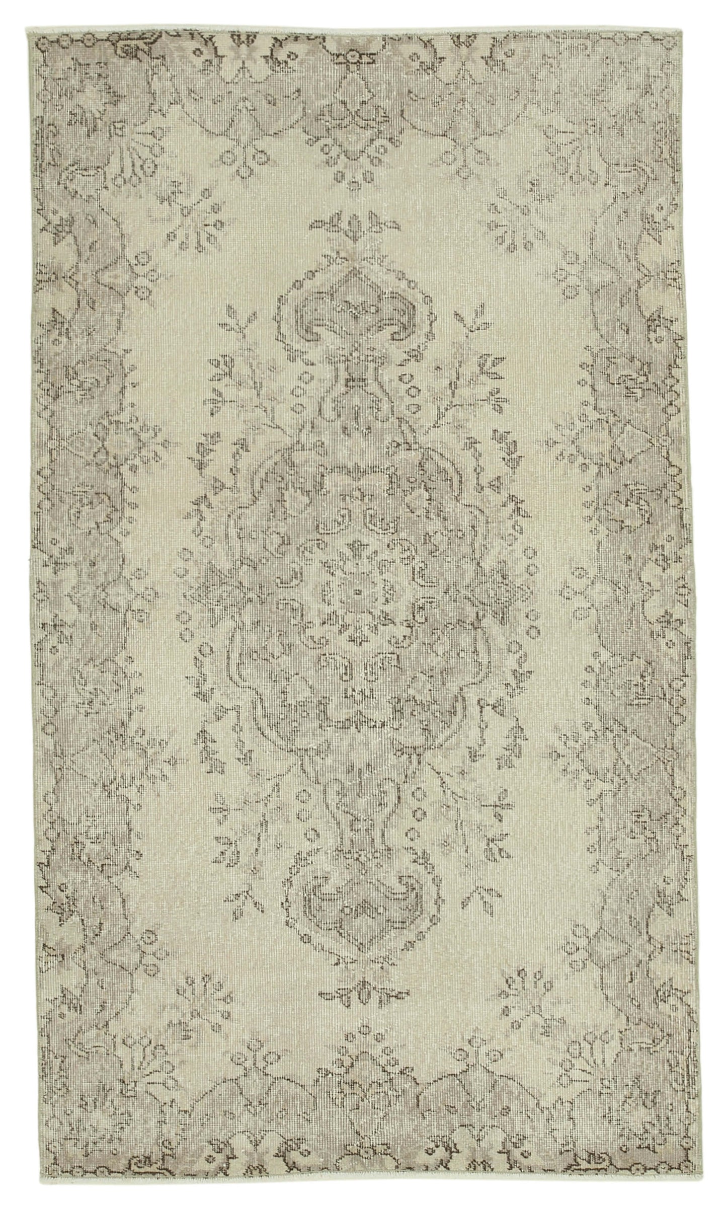 4x7 Beige Overdyed Rug - 31251