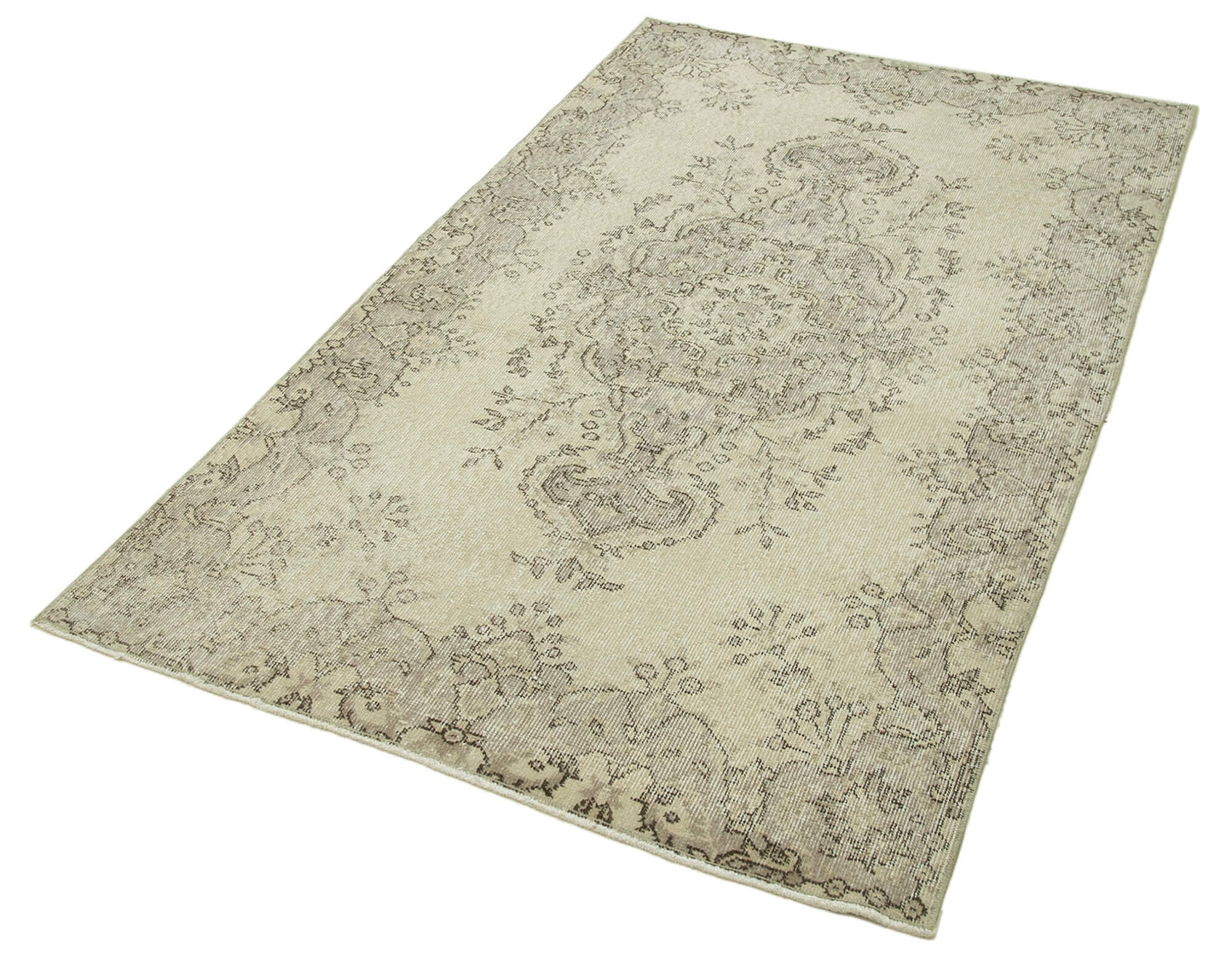 4x7 Beige Overdyed Rug - 31251