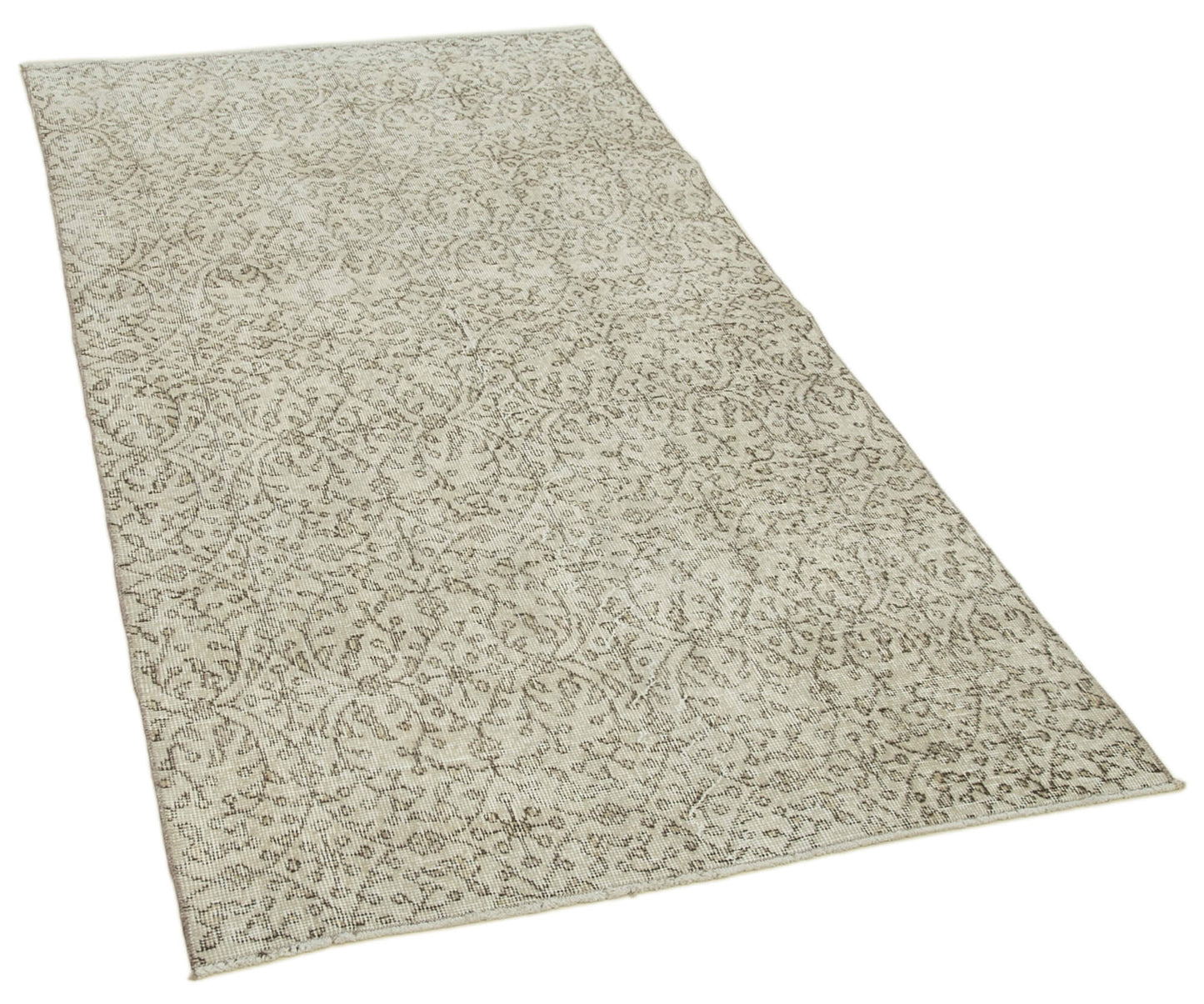 4x7 Beige Overdyed Rug - 31252