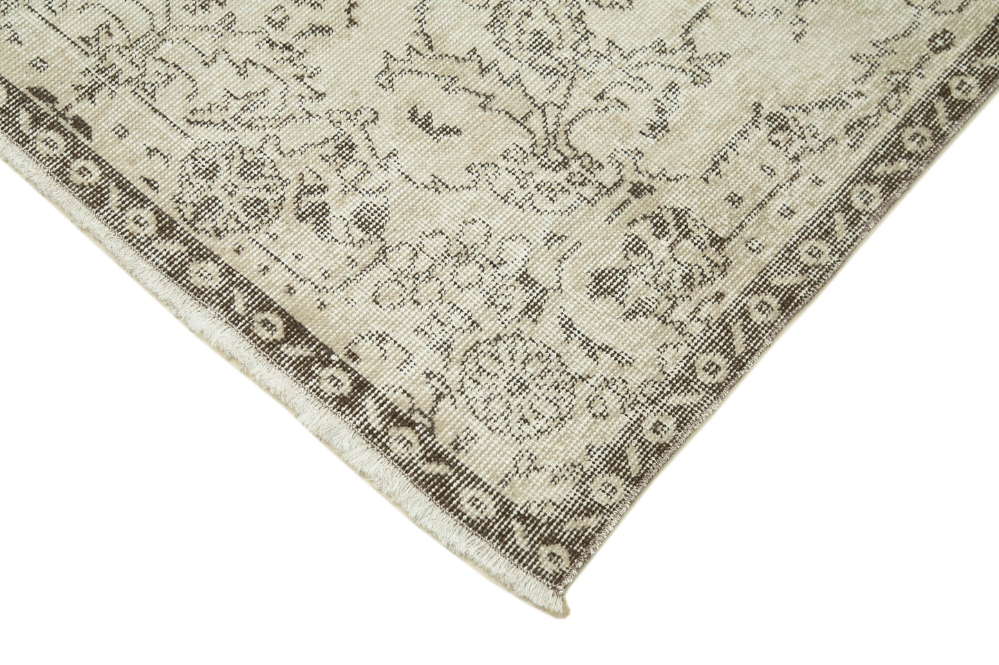 4x7 Beige Overdyed Rug - 31255