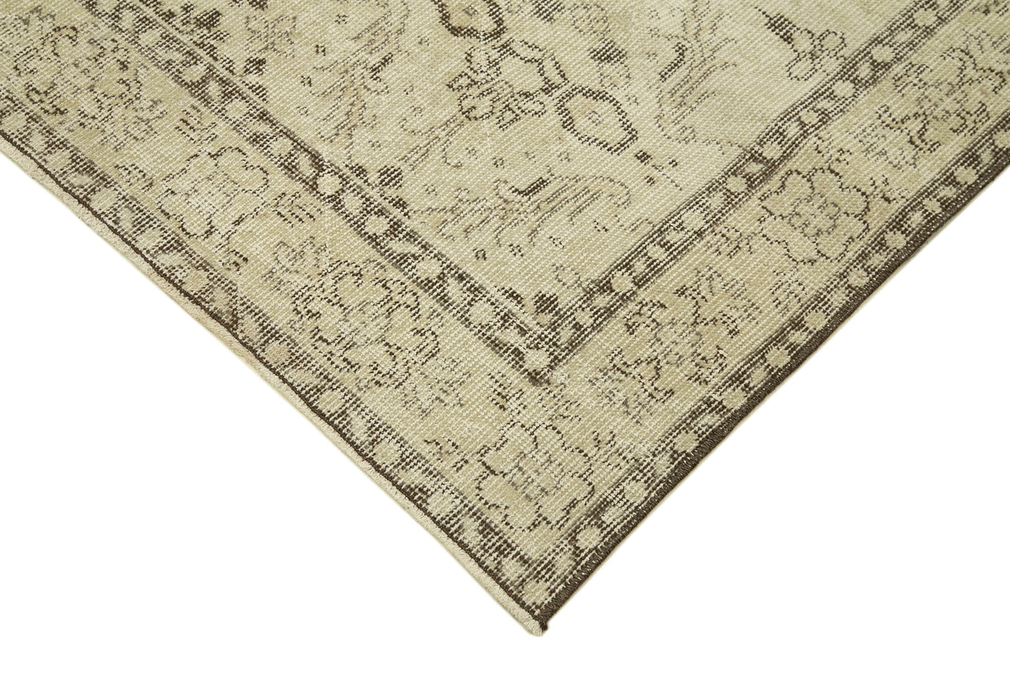 4x7 Beige Overdyed Rug - 31285