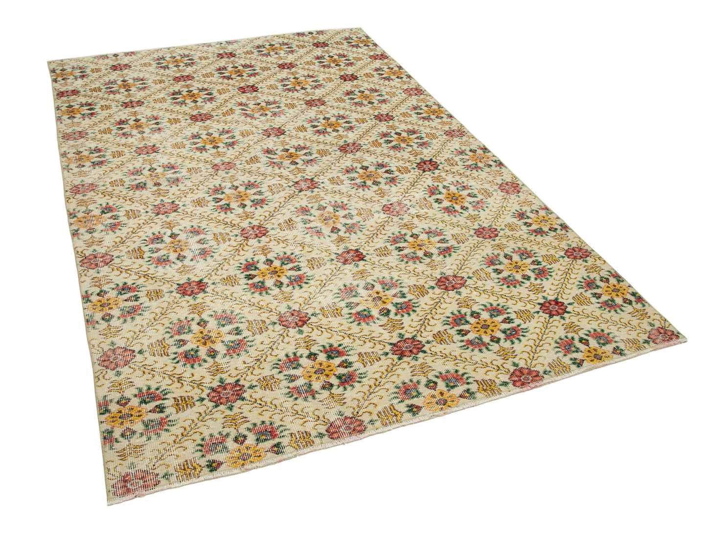 6x8 Yellow Bohemian Rug - 31315