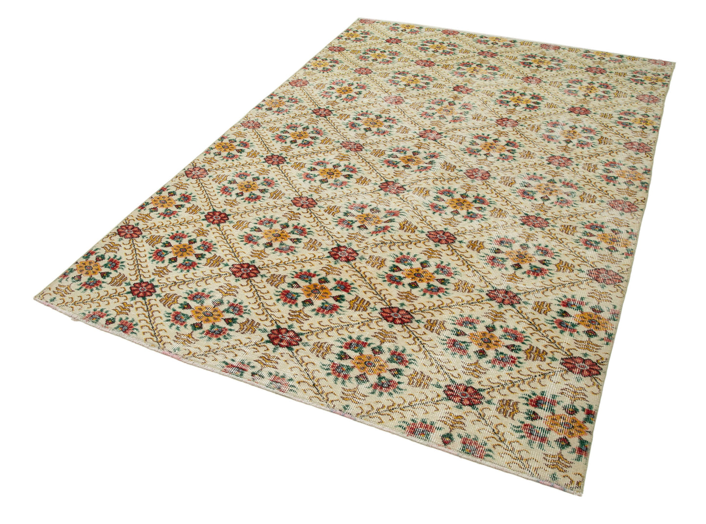 6x8 Yellow Bohemian Rug - 31315