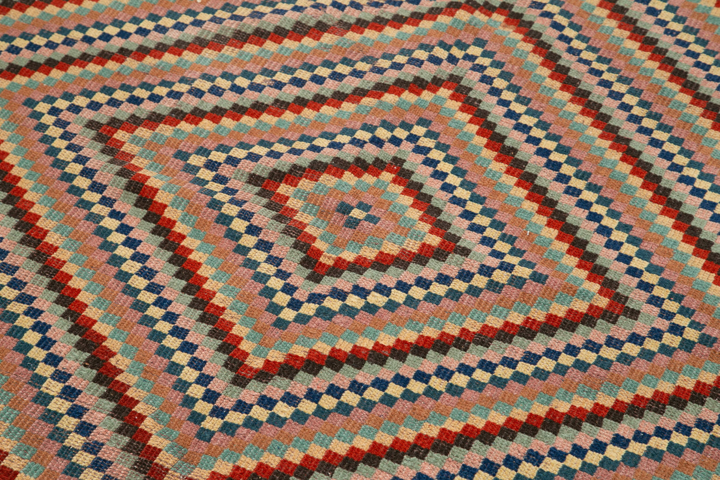 4x8 Multicolor Bohemian Runner Rug - 31317