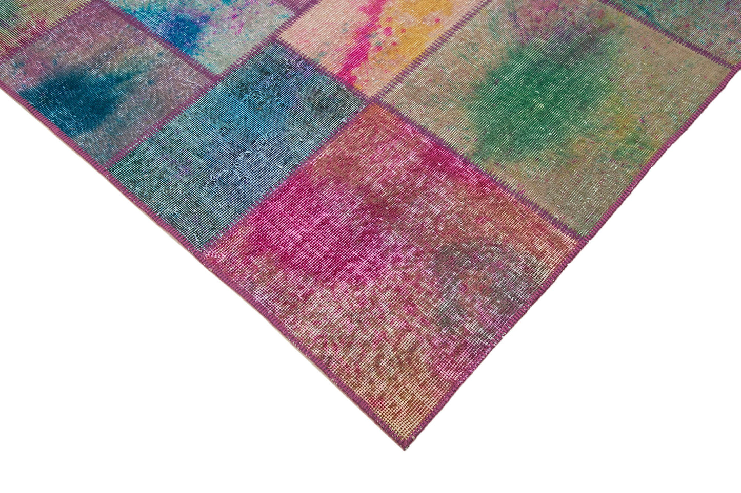 6x10 Multicolor Patchwork Rug - 31349