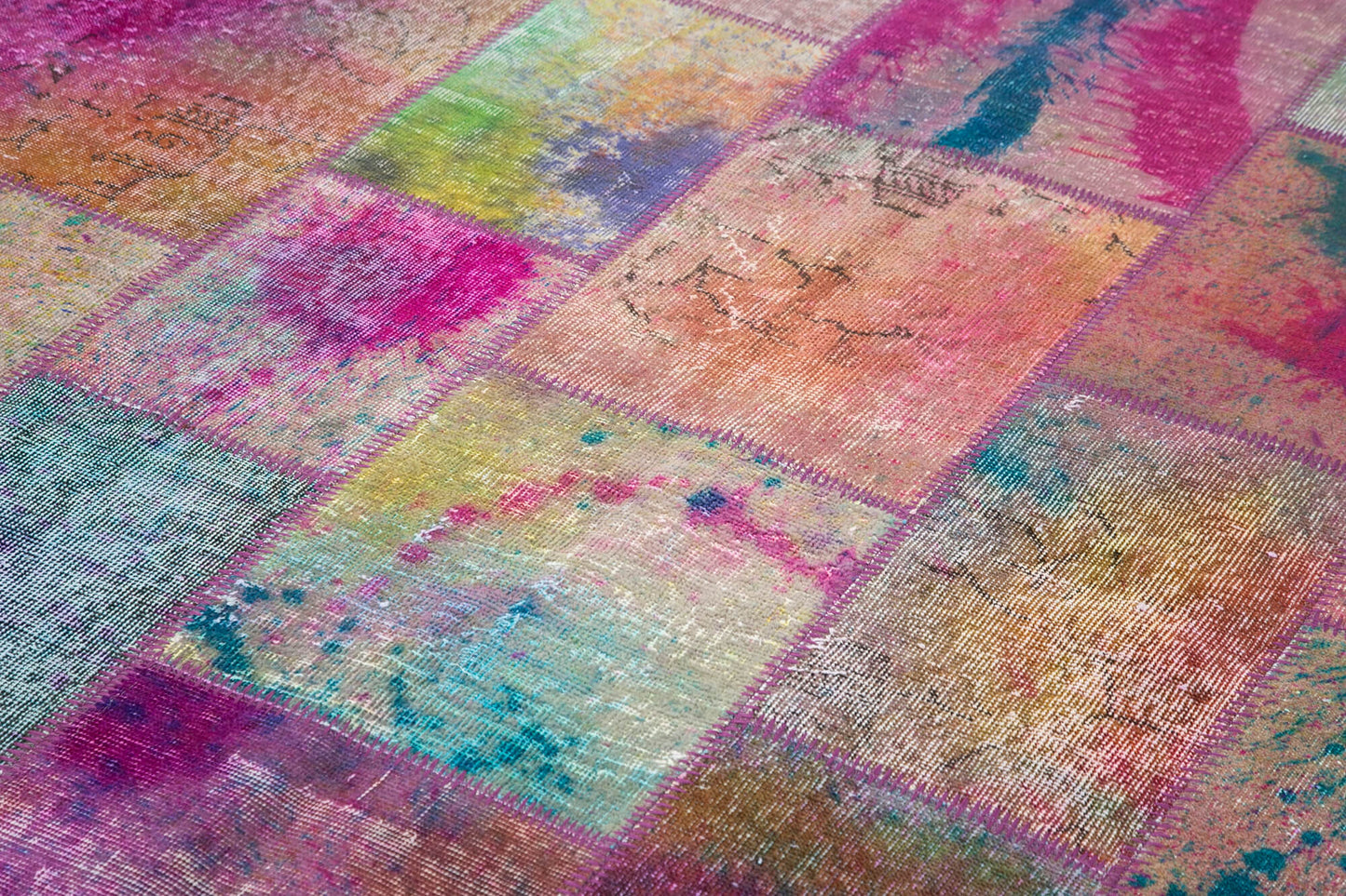 6x10 Multicolor Patchwork Rug - 31349