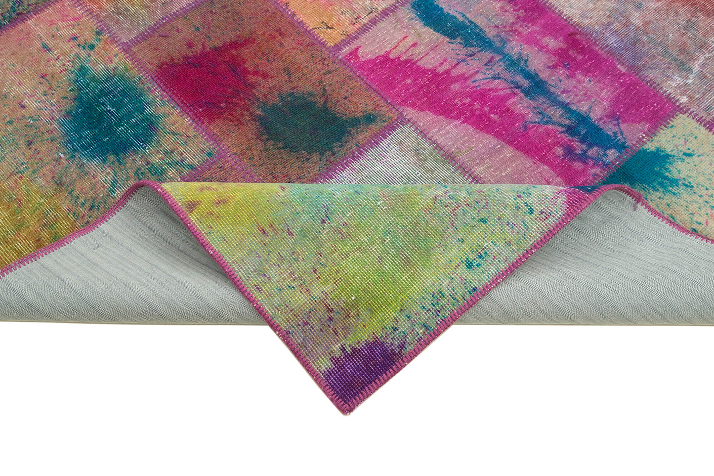 6x10 Multicolor Patchwork Rug - 31349