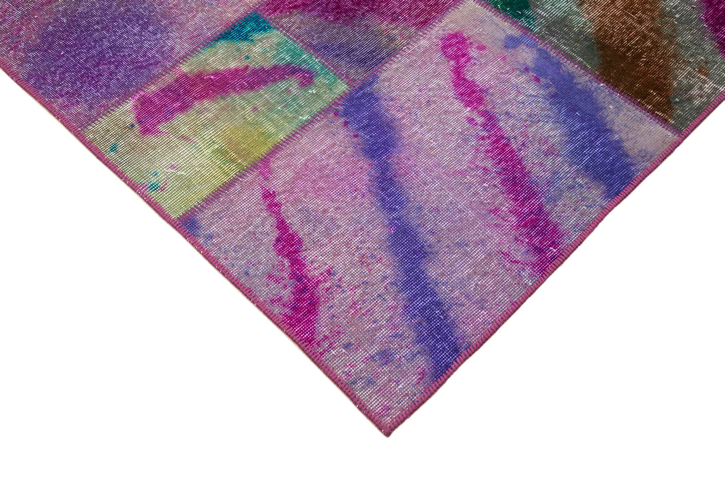 6x10 Multicolor Patchwork Rug - 31355