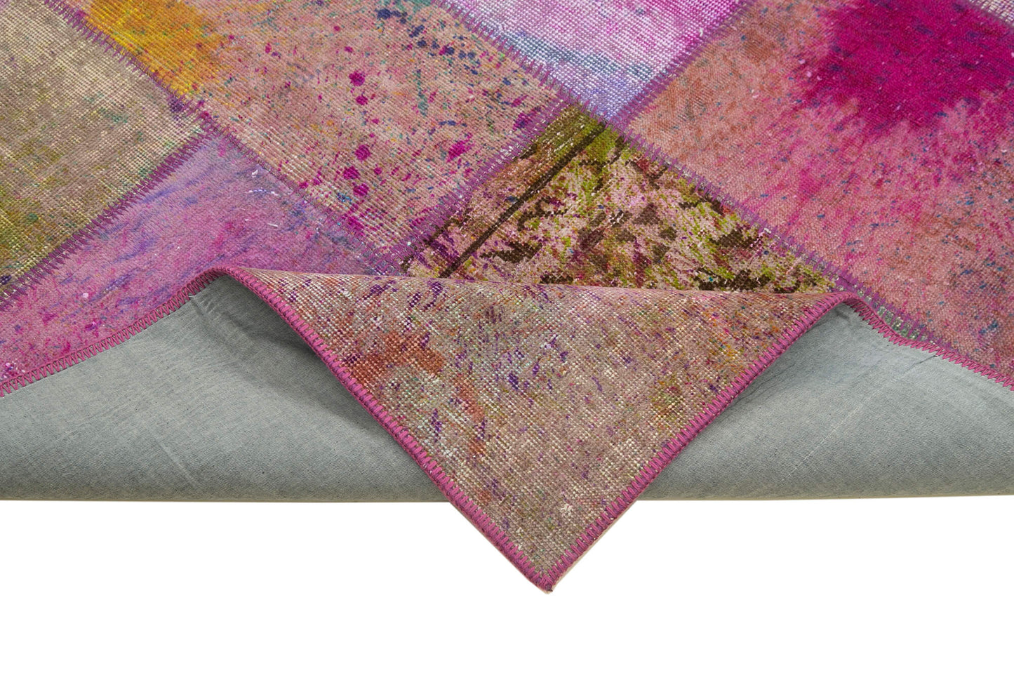 6x10 Multicolor Patchwork Rug - 31355