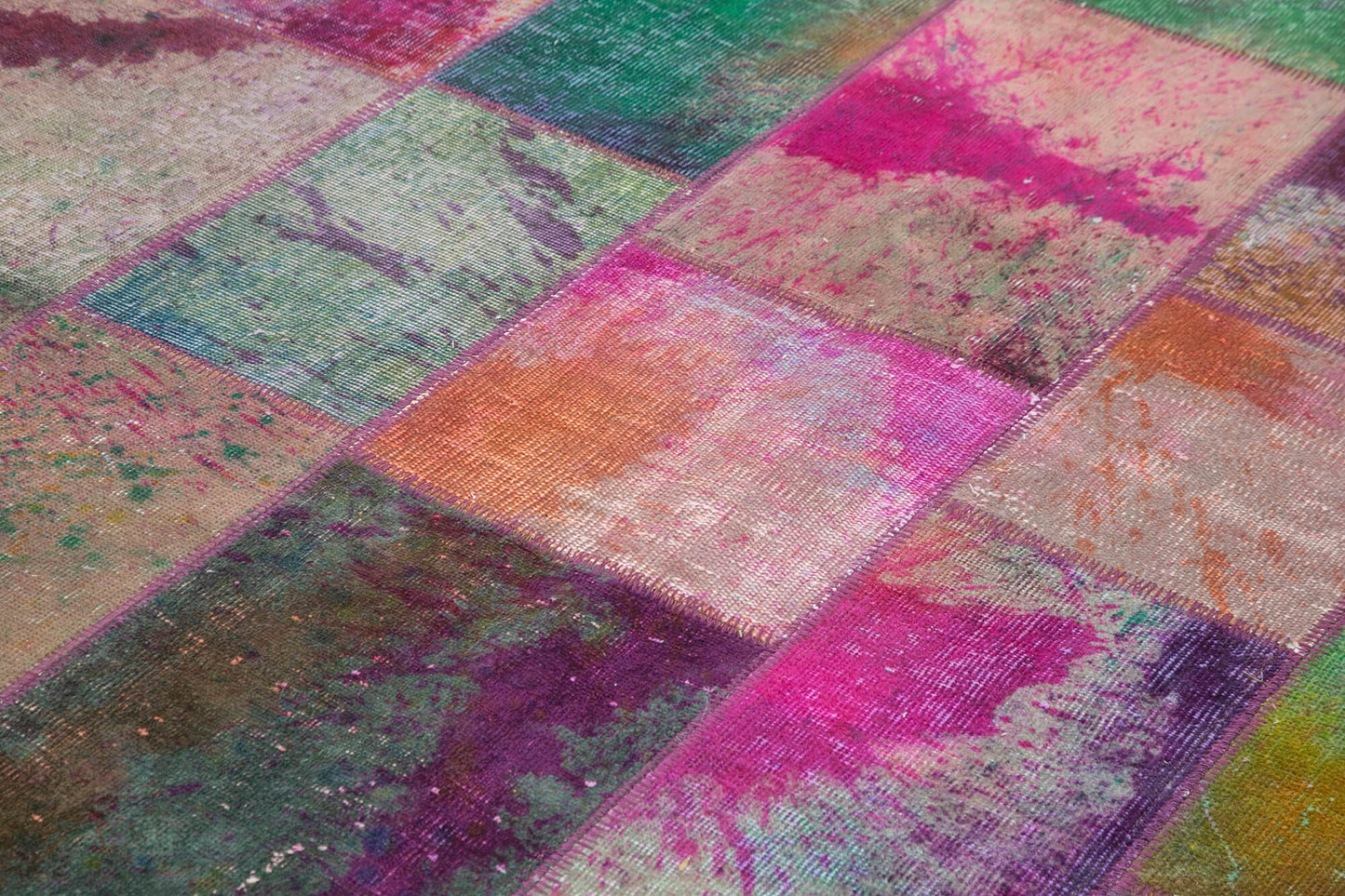 6x10 Multicolor Patchwork Rug - 31363