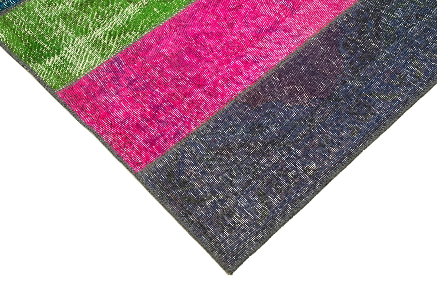 7x10 Multicolor Patchwork Rug - 31366