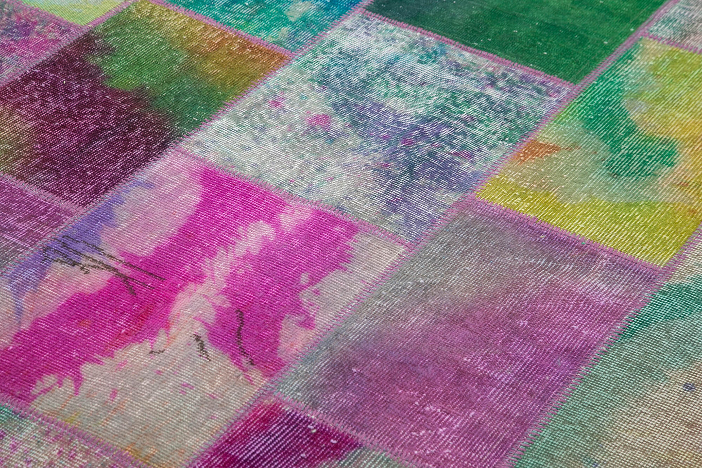 6x10 Multicolor Patchwork Rug - 31376