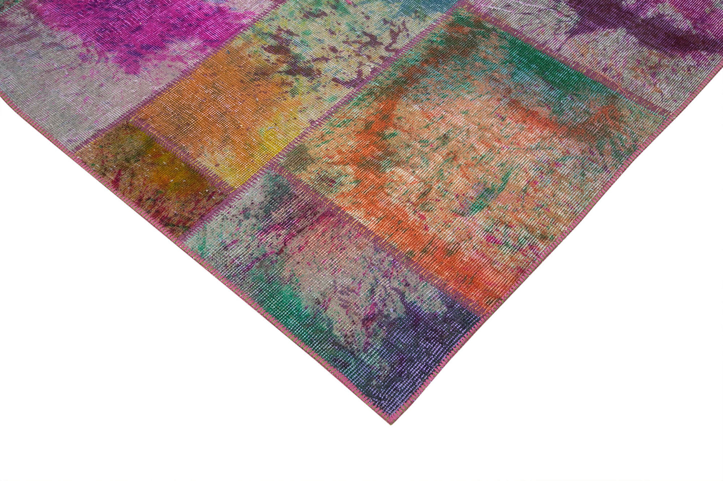 6x10 Multicolor Patchwork Rug - 31429