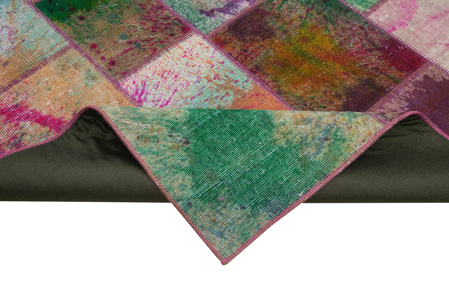 6x10 Multicolor Patchwork Rug - 31429