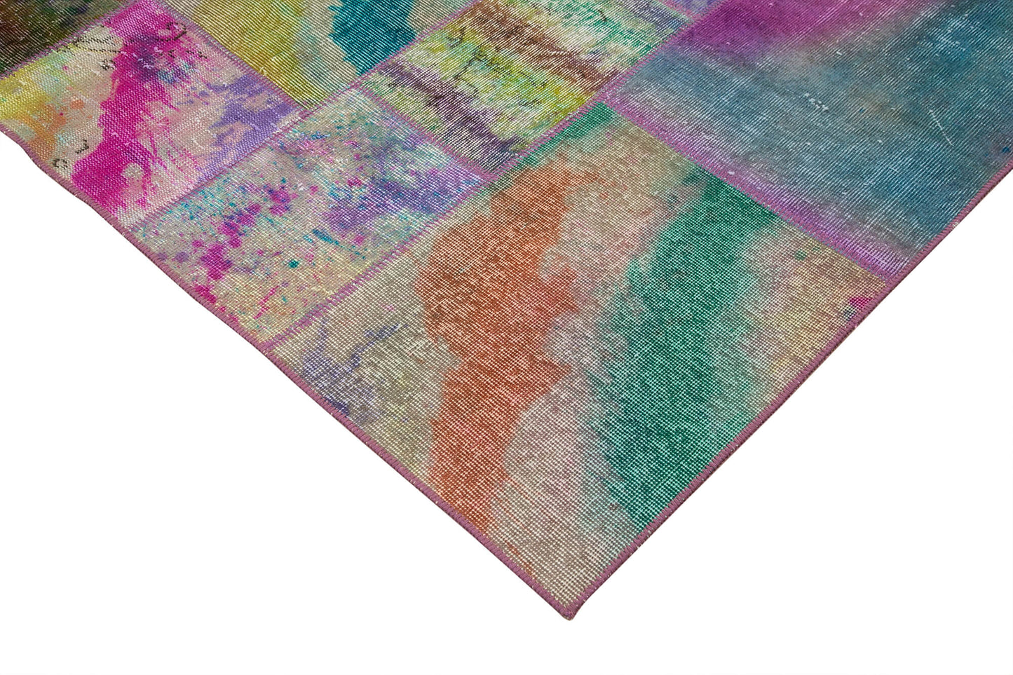 6x10 Multicolor Patchwork Rug - 31430