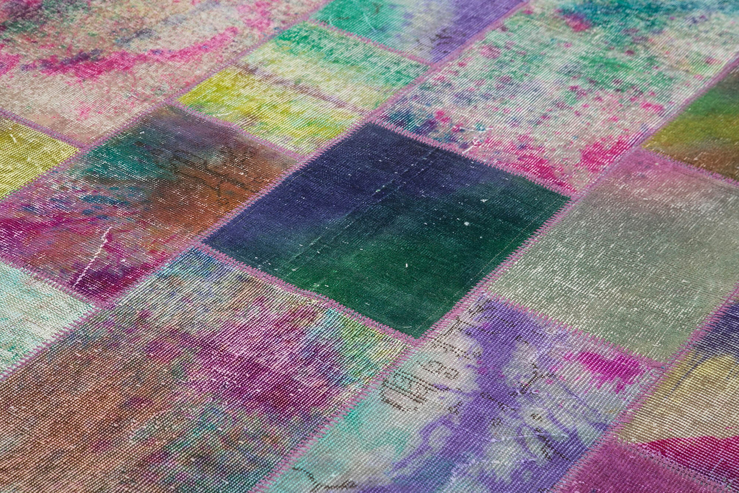 6x10 Multicolor Patchwork Rug - 31430