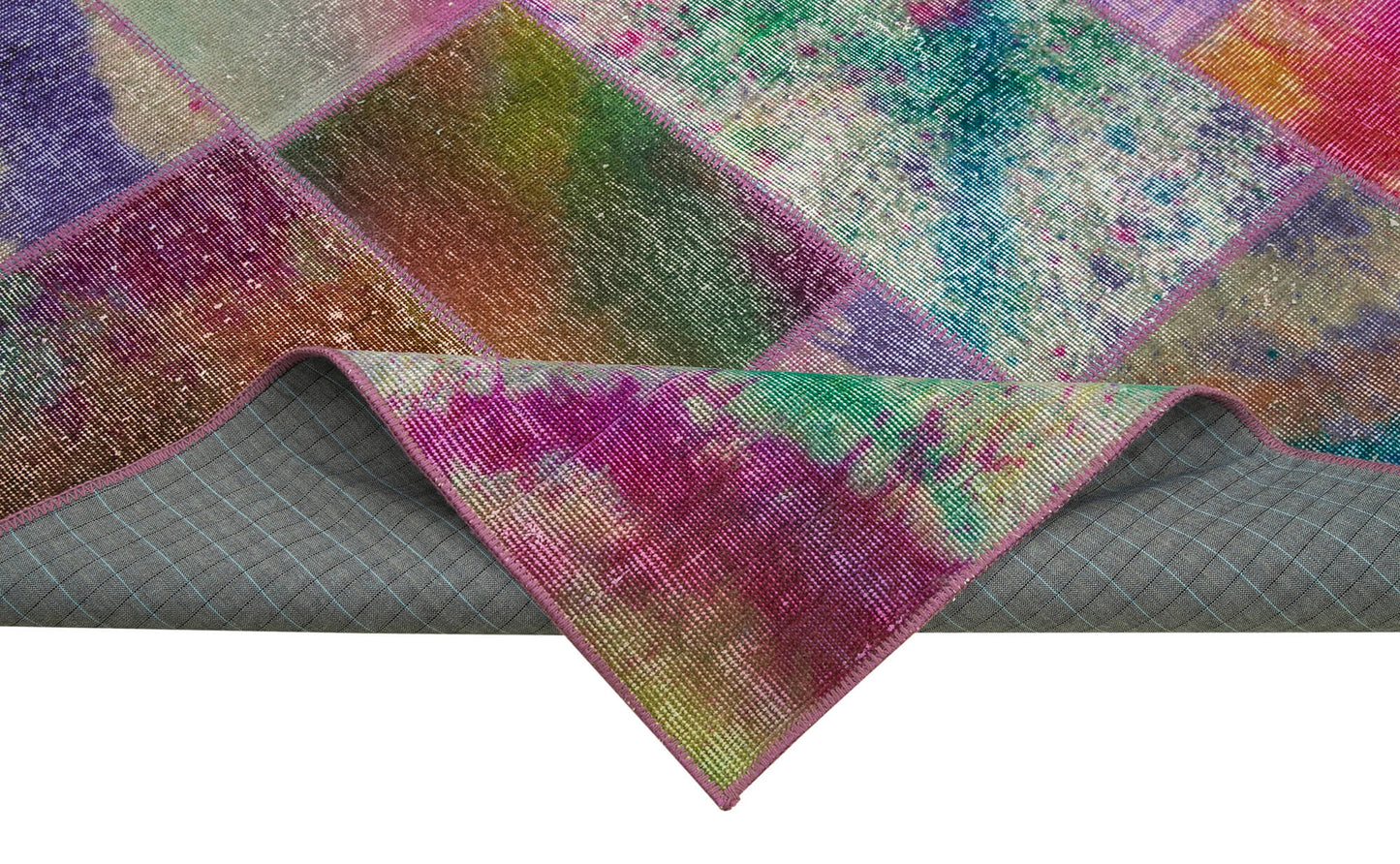 6x10 Multicolor Patchwork Rug - 31430