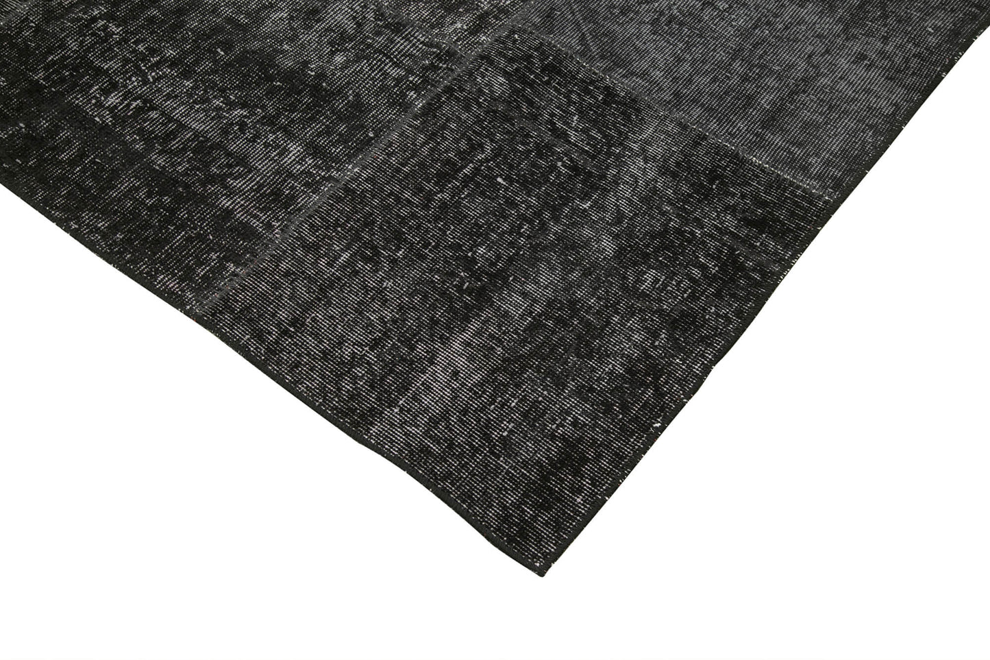6x10 Black Patchwork Rug - 31438