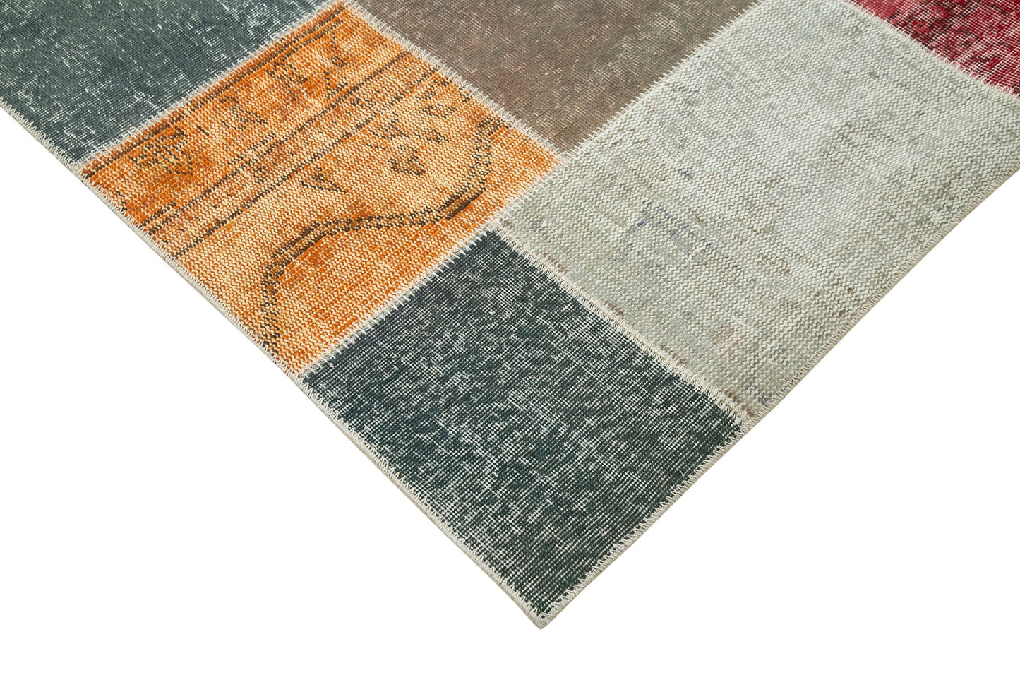 7x10 Multicolor Patchwork Rug - 31443