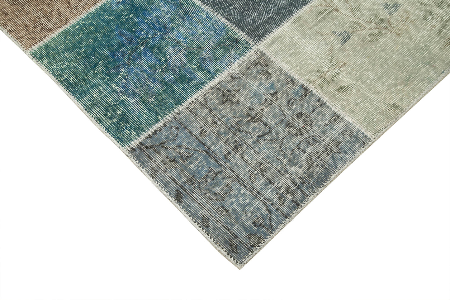 7x10 Multicolor Patchwork Rug - 31444
