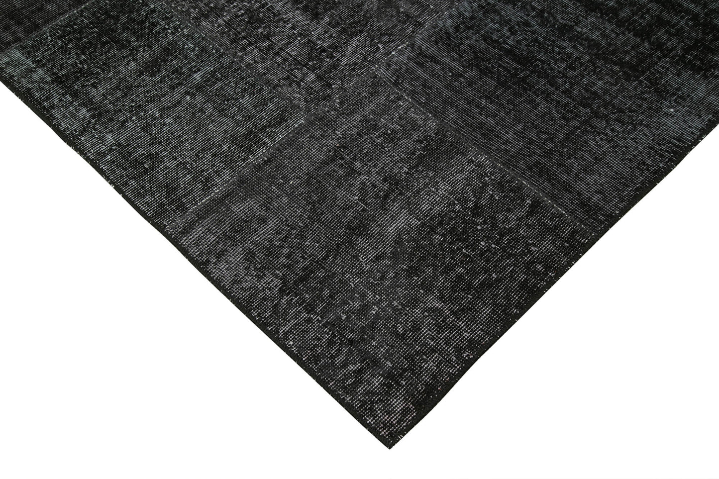 6x10 Black Patchwork Rug - 31446