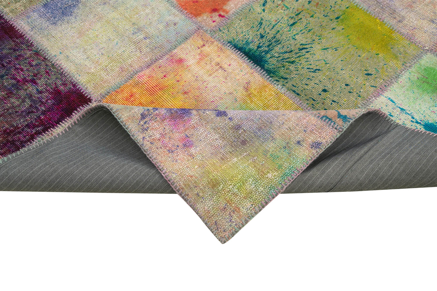 6x10 Multicolor Patchwork Rug - 31560
