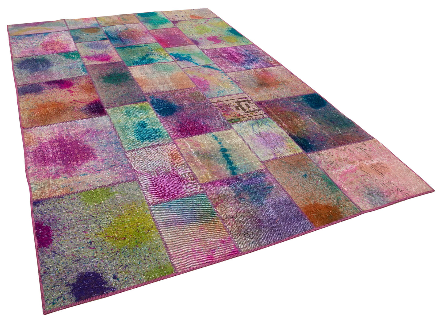 6x10 Multicolor Patchwork Rug - 31566