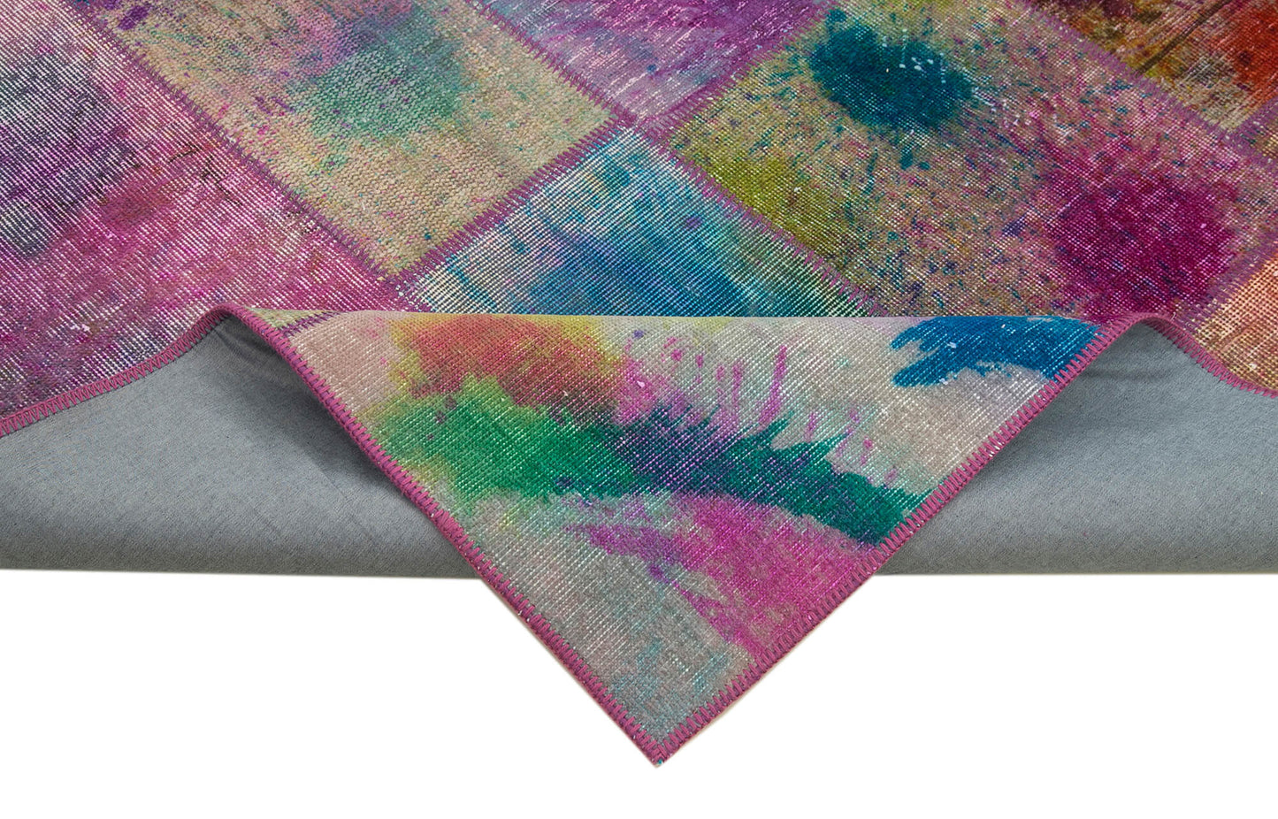 6x10 Multicolor Patchwork Rug - 31568