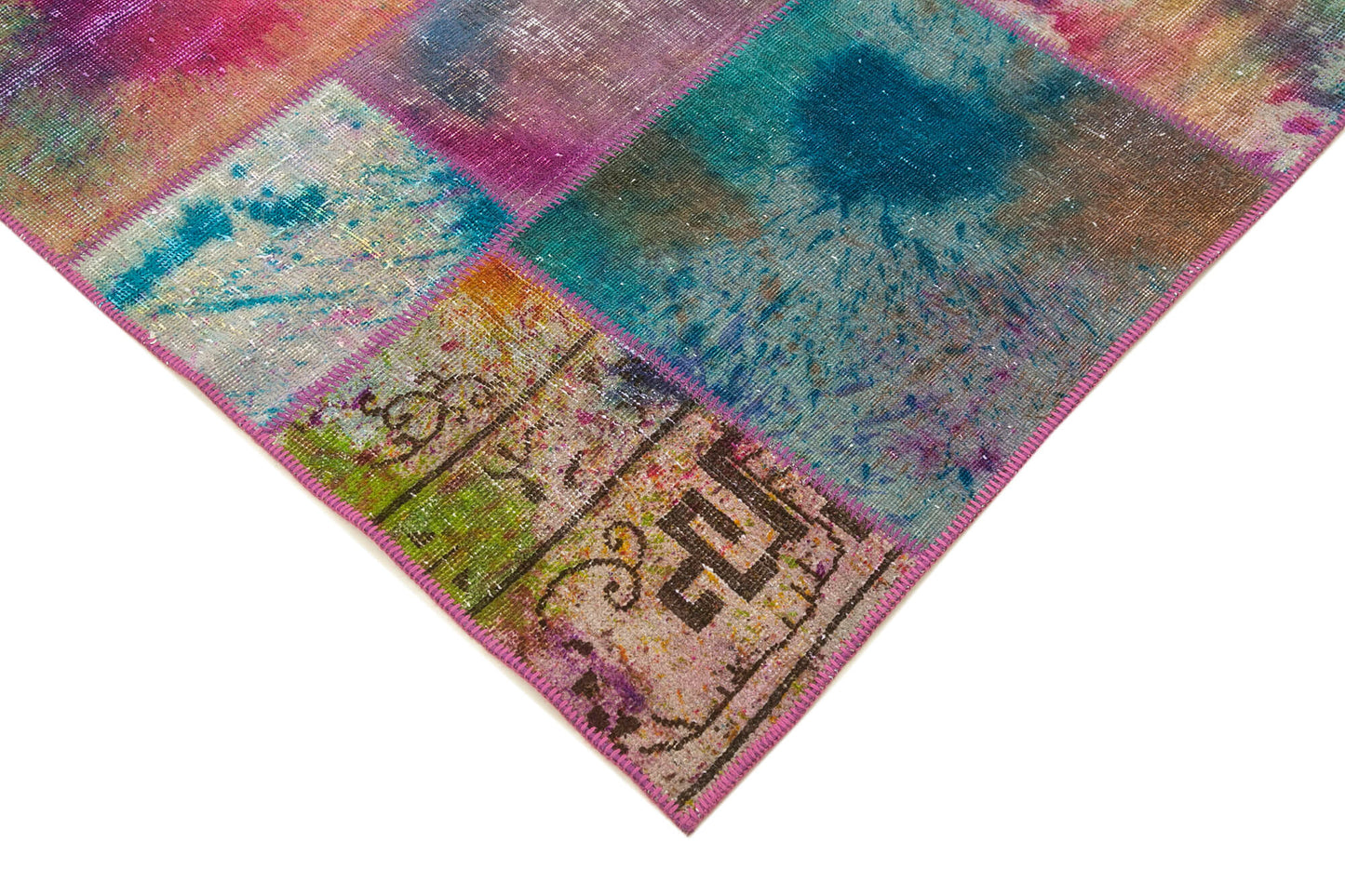 6x10 Multicolor Patchwork Rug - 31570