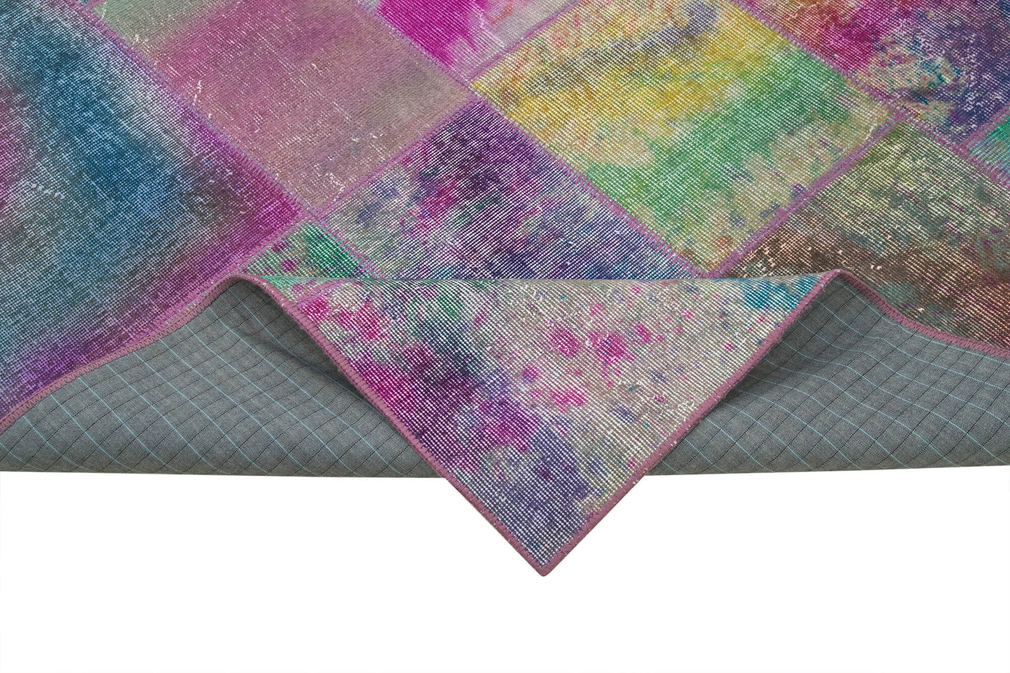 6x10 Multicolor Patchwork Rug - 31595