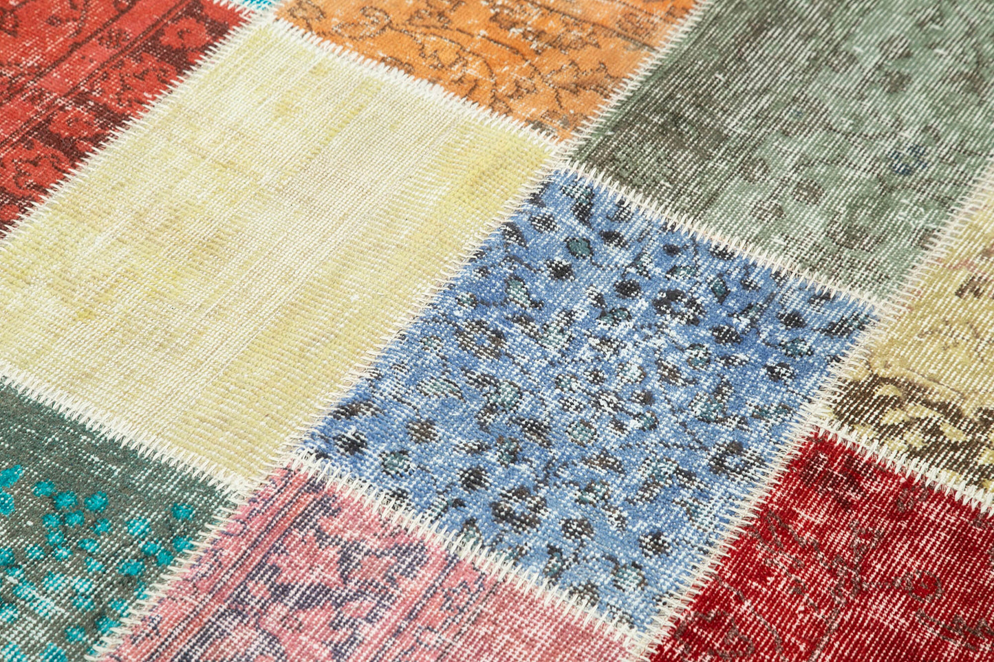 5x7 Multicolor Patchwork Rug - 31719