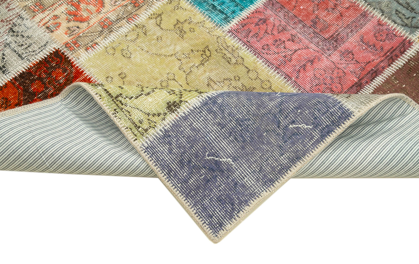 5x7 Multicolor Patchwork Rug - 31720