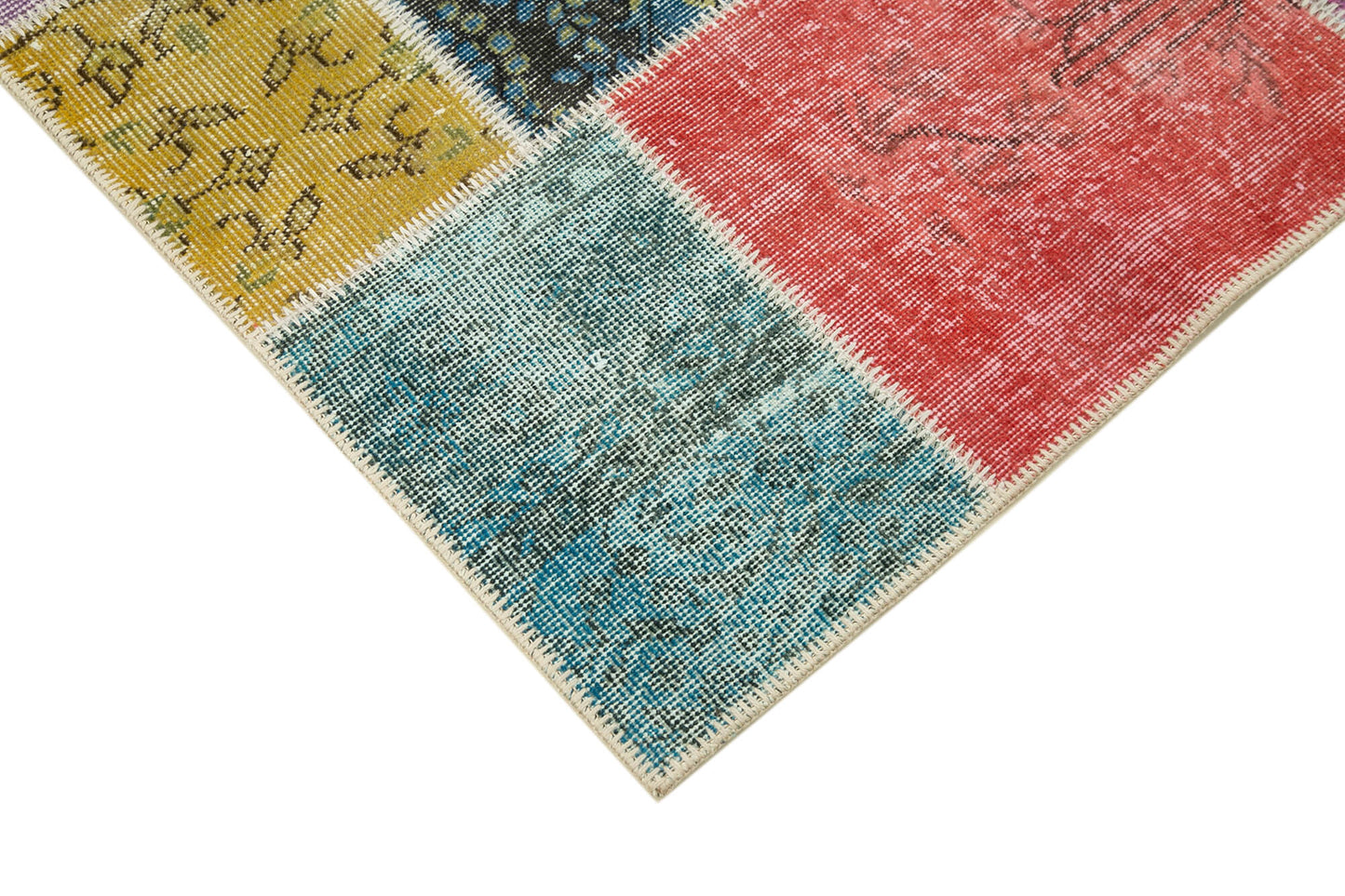 5x7 Multicolor Patchwork Rug - 31752