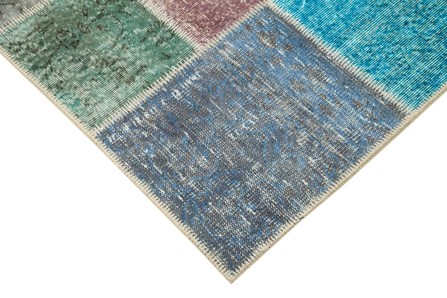 5x7 Multicolor Patchwork Rug - 31755