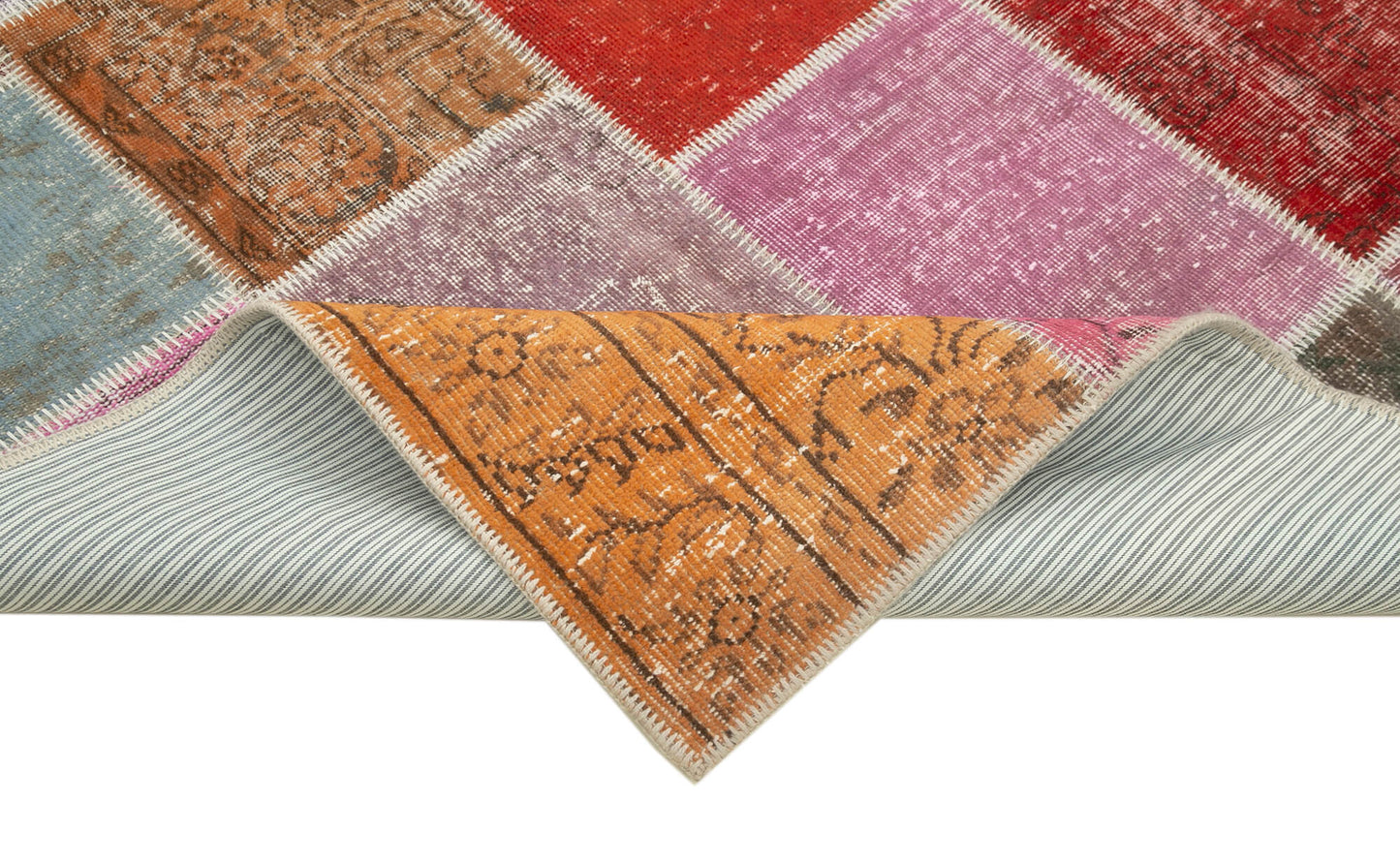 5x7 Multicolor Patchwork Rug - 31773