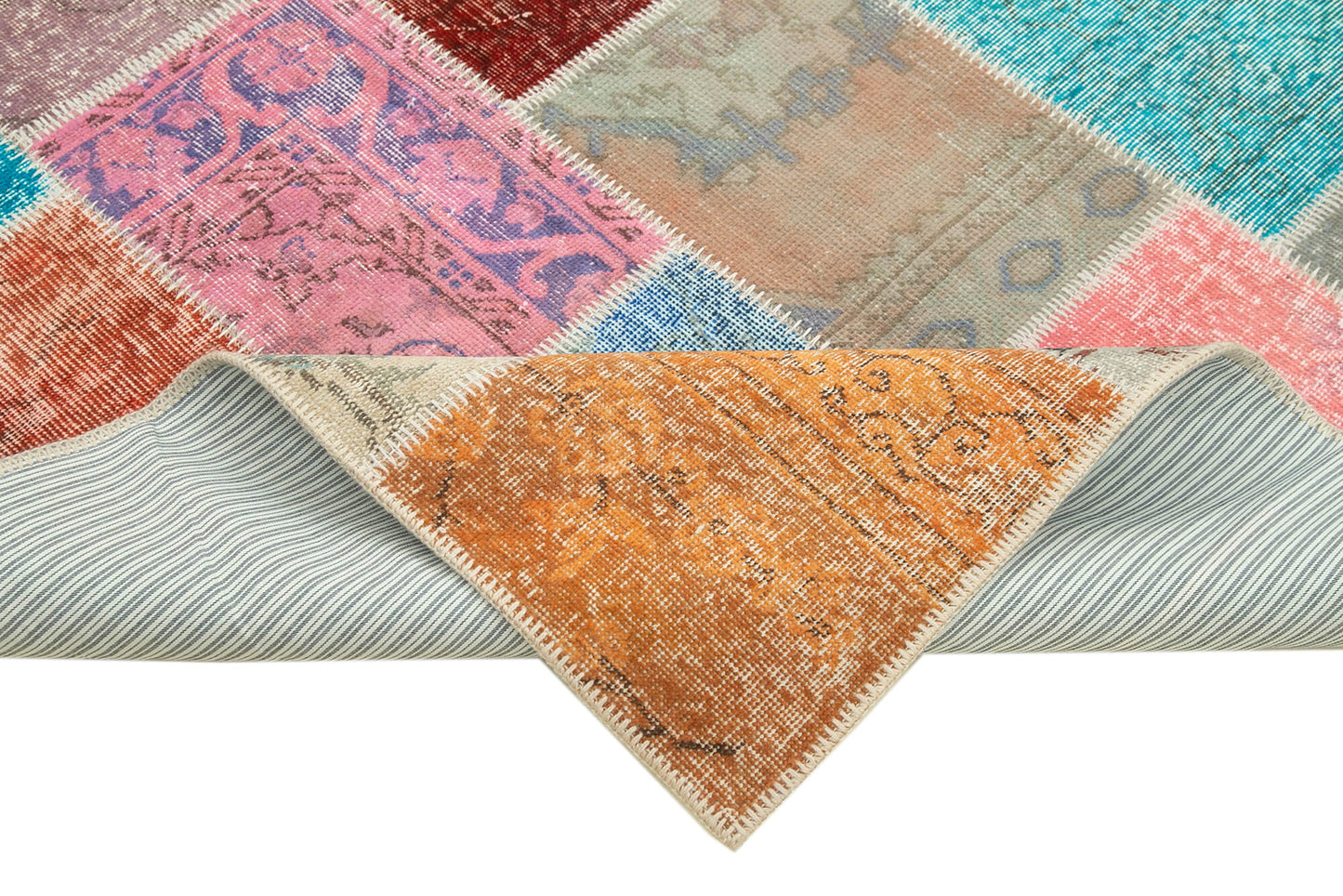 5x7 Multicolor Patchwork Rug - 31774