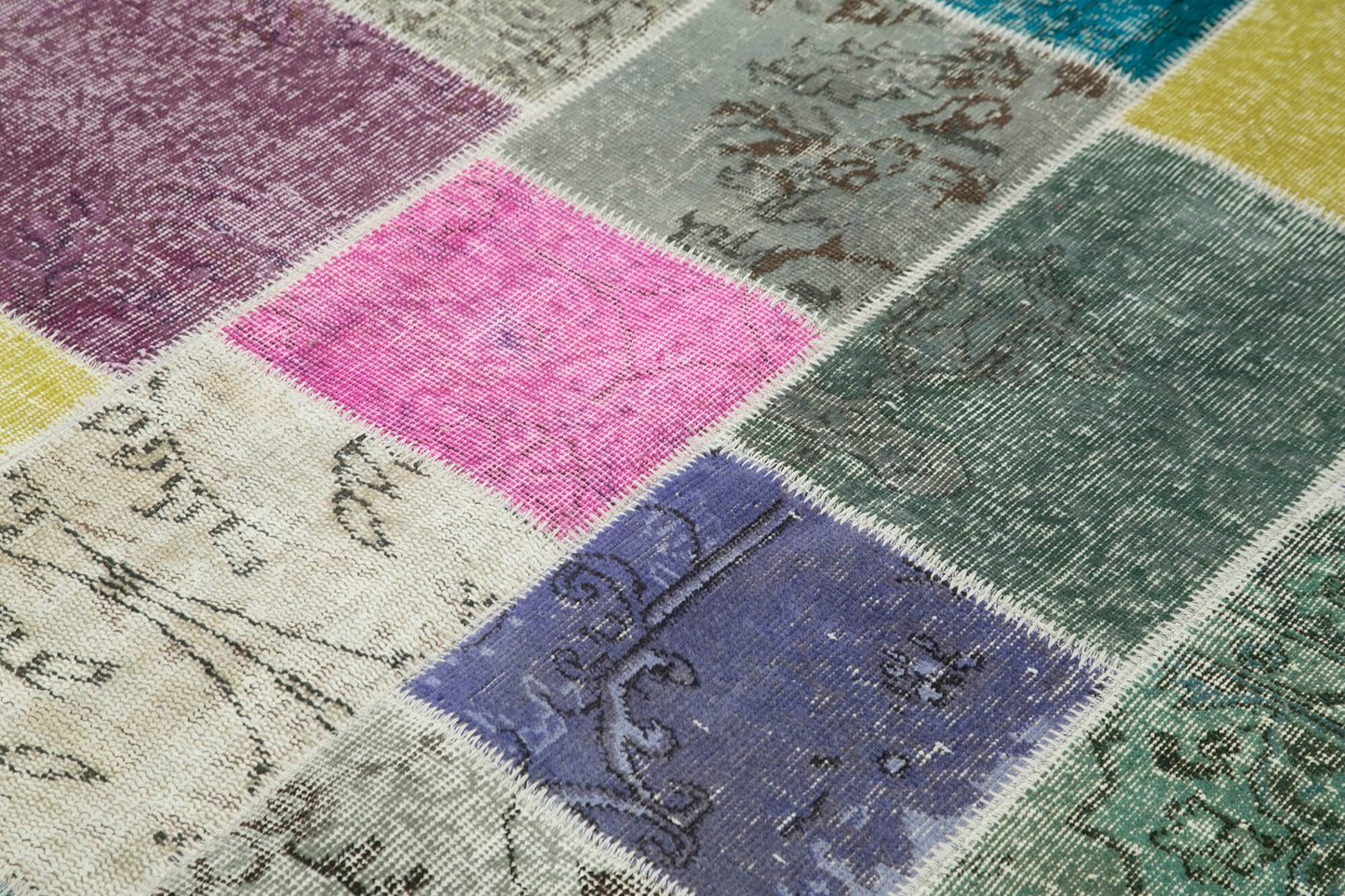 5x7 Multicolor Patchwork Rug - 31790