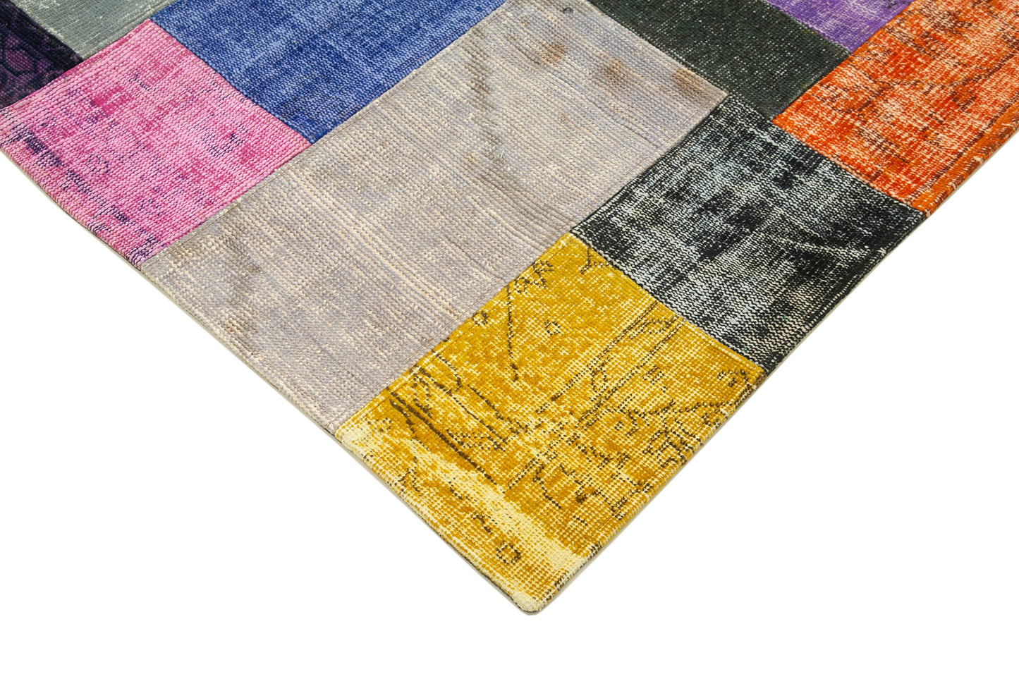 5x7 Multicolor Patchwork Rug - 31793