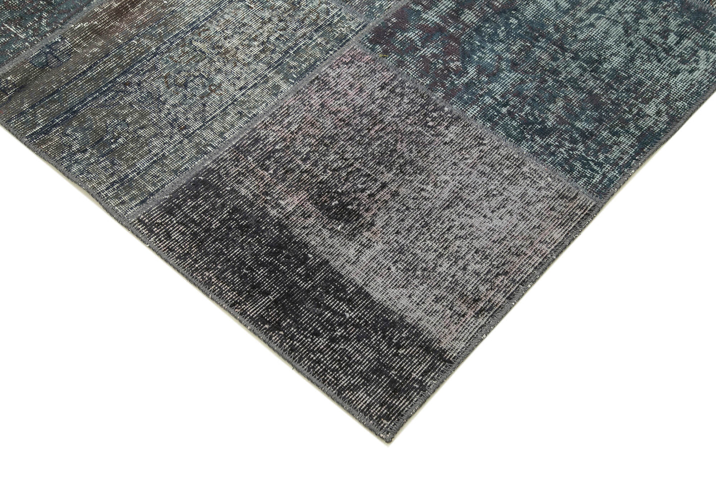 6x8 Grey Patchwork Rug - 31910