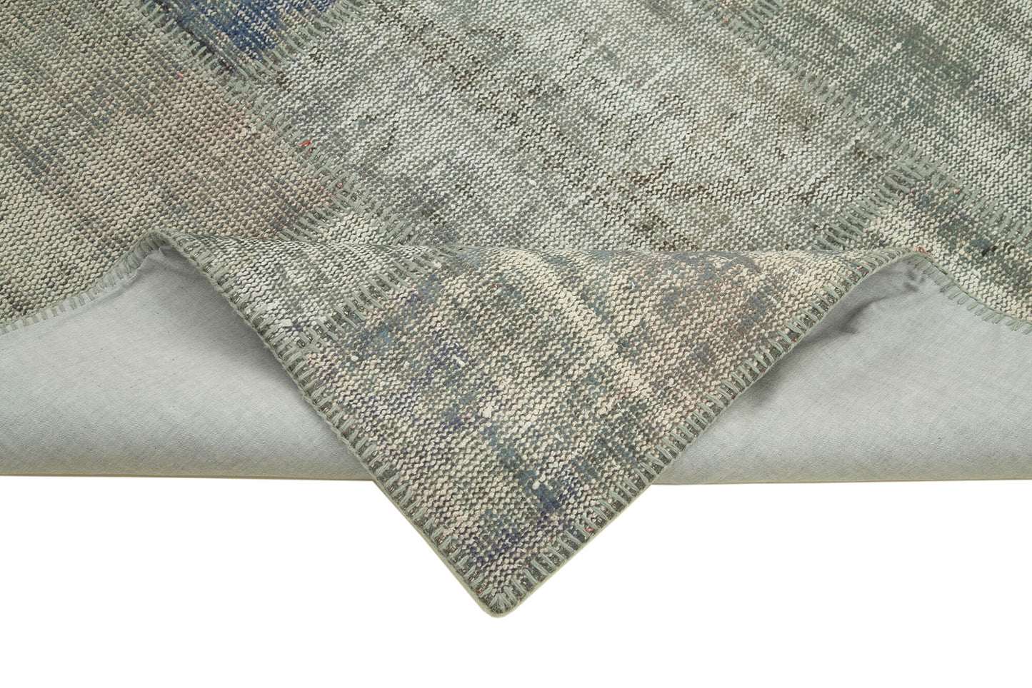 6x8 Grey Patchwork Rug - 32065