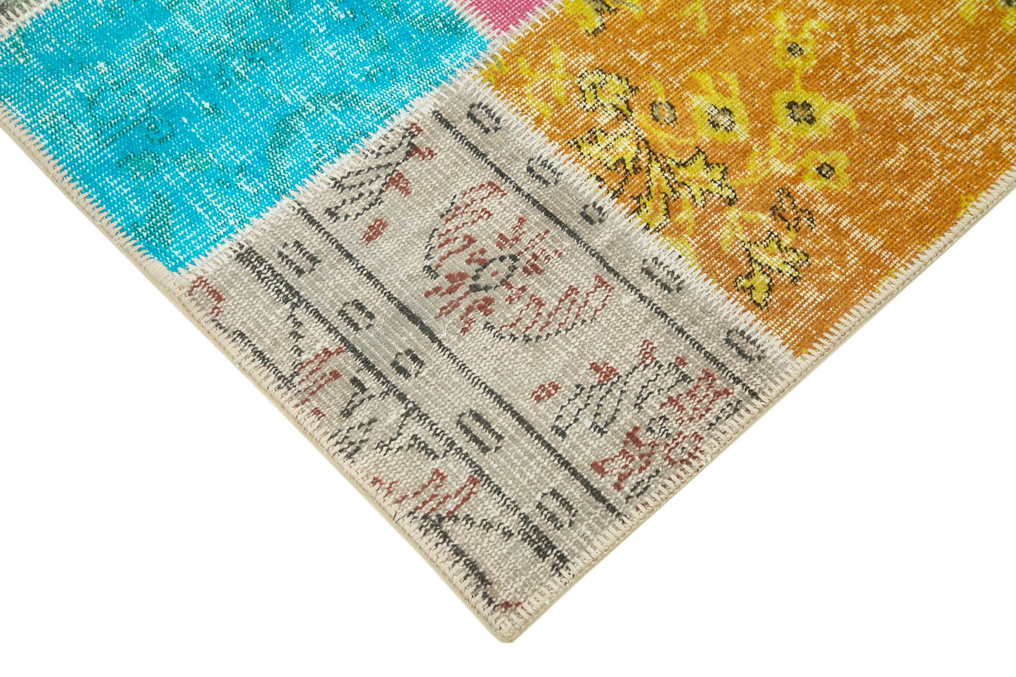 5x7 Multicolor Patchwork Rug - 32081